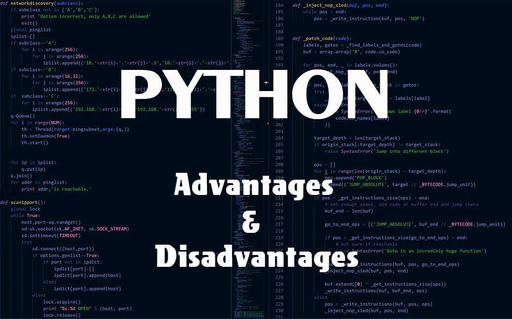 Why not to use Python?